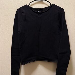 Forever 21 Classic Black Long Sleeve Top